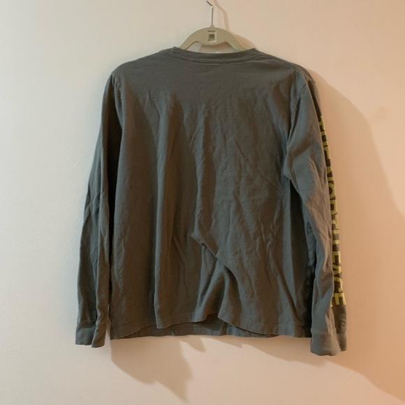 North Face grey long sleeve tee shirt size medium - Picture 5 of 7